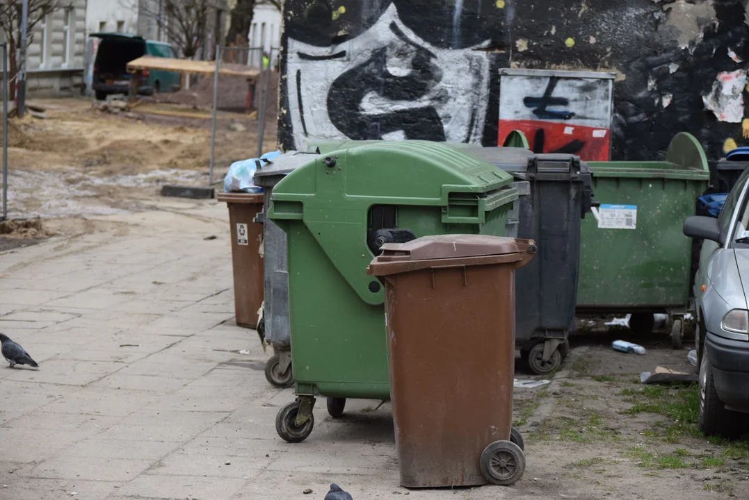 Mieszkańcy mają dość zalegających śmieci w centrum Łodzi. „Flaszek jest więcej niż robotników” [zdjęcia]