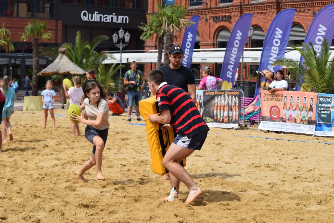 Beach Side Rugby w Manufakturze - atrakcje