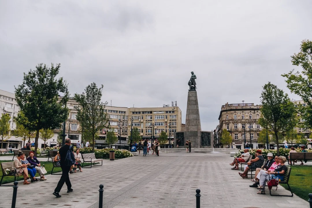 Plac Wolności w Łodzi z I miejscem w konkursie Towarzystwa Urbanistów Polskich