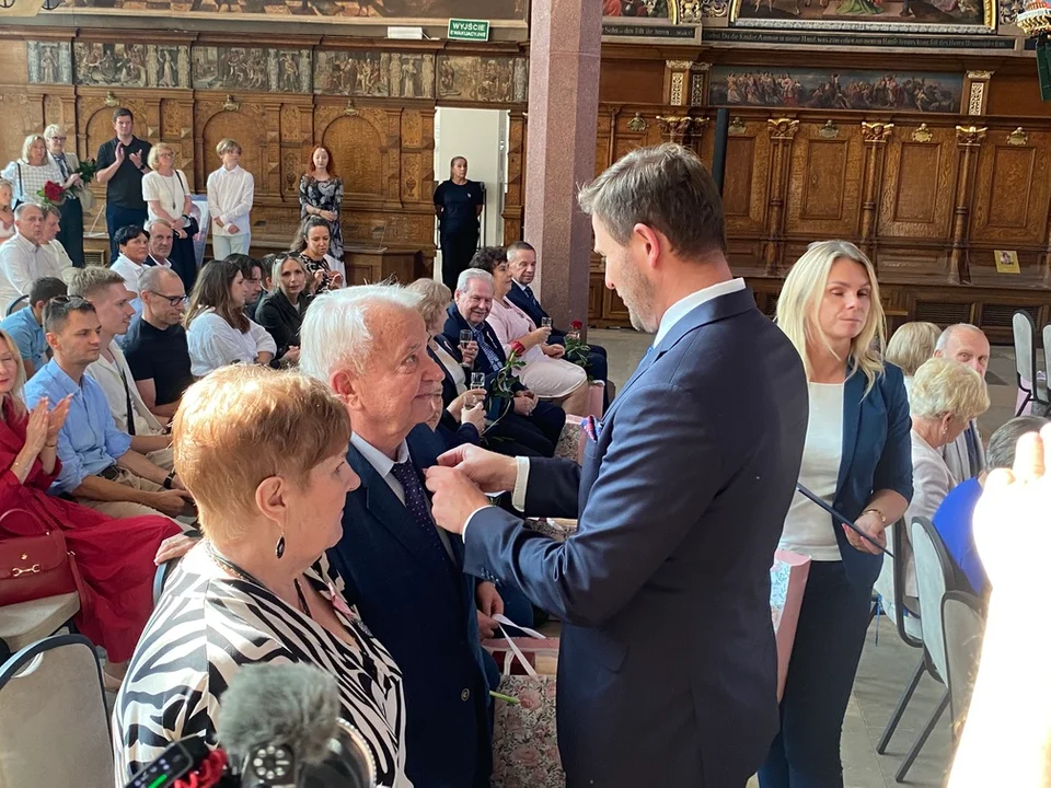 Trzydzieści pięć par świętowało jubileusze małżeńskie w Dworze Artusa