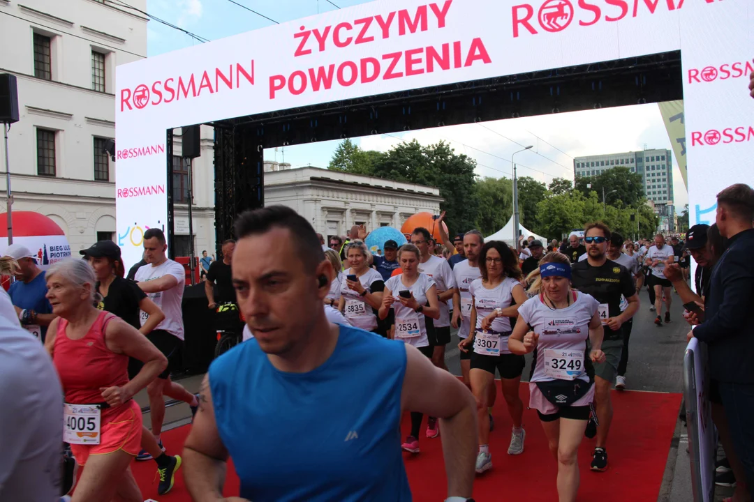 21. Bieg Ulicą Piotrkowską Rossmann Run w Łodzi