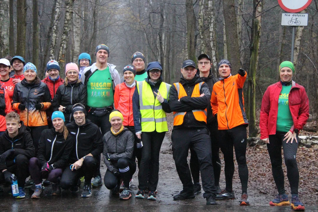 Walentynkowy parkrun w Lesie Łagiewnickim