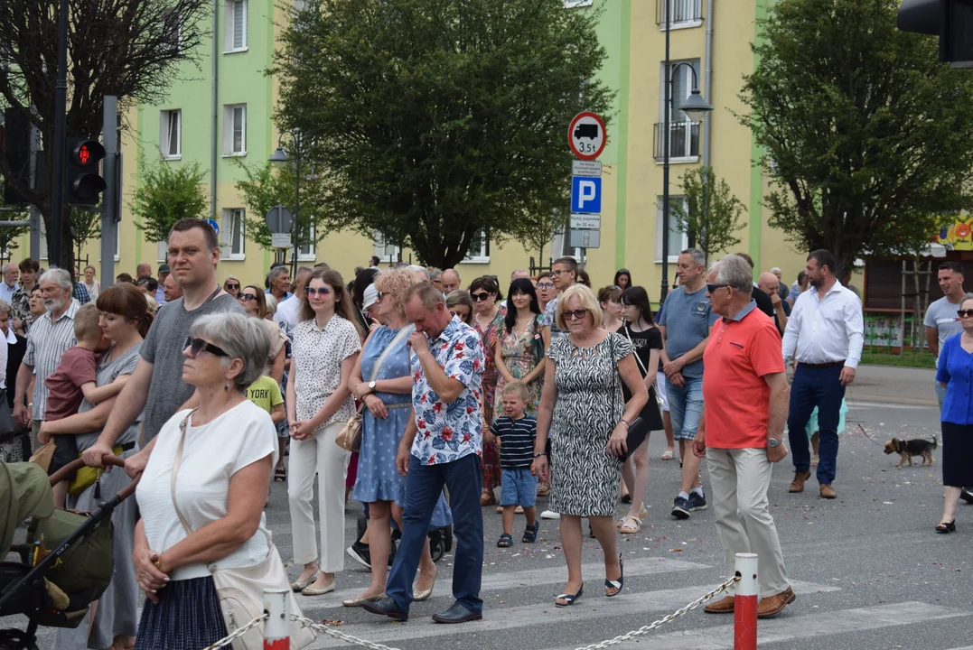 procesja Bożego Ciała w parafii Matki Bożej Dobrej Rady w Zgierzu