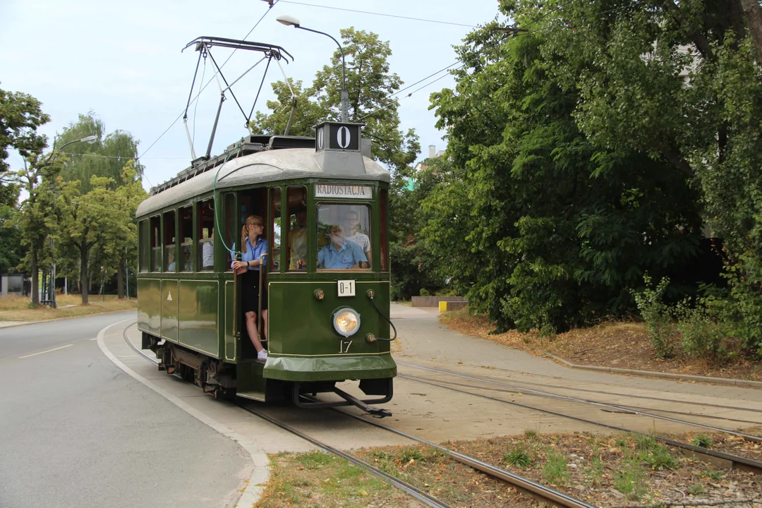 Zabytkowe tramwaje na łódzkich ulicach