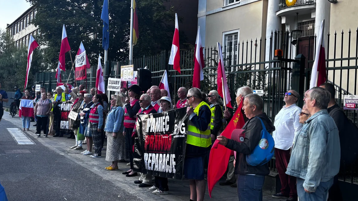 Pikieta przed konsulatem Niemiec w Gdańsku