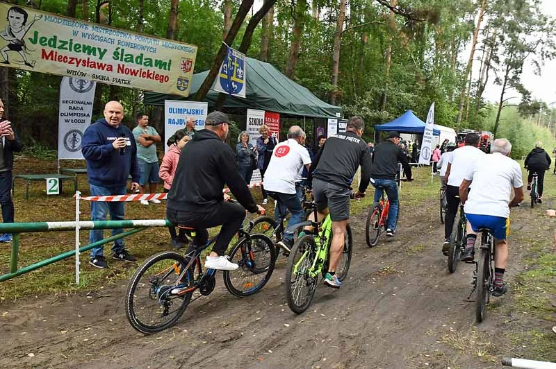 Młodzieżowe Mistrzostwa Powiatu Łęczyckiego w Wyścigach Rowerowych w Witowie