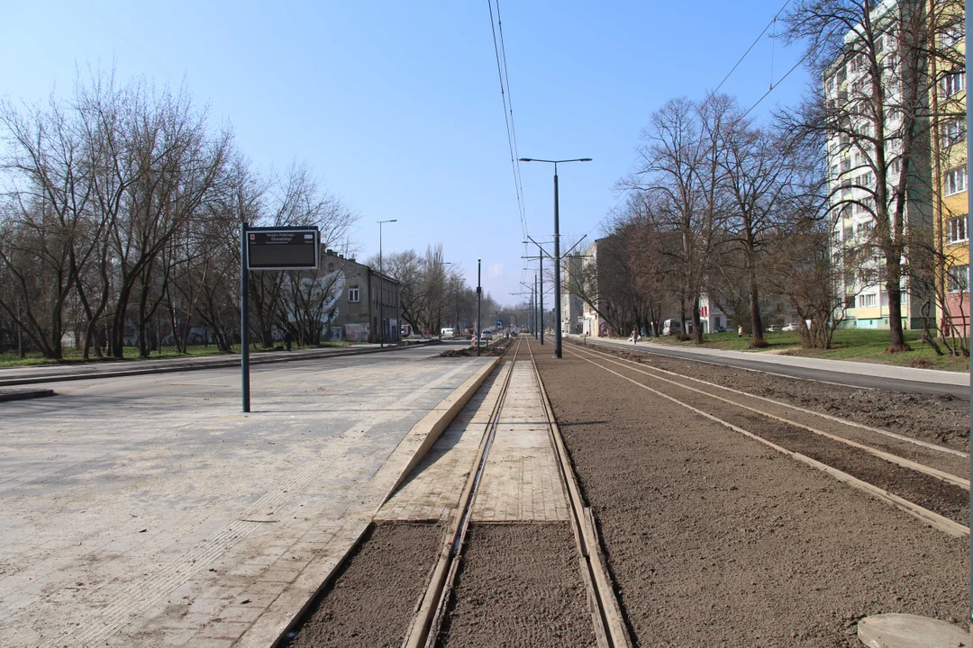 Finał prac na Wojska Polskiego w Łodzi