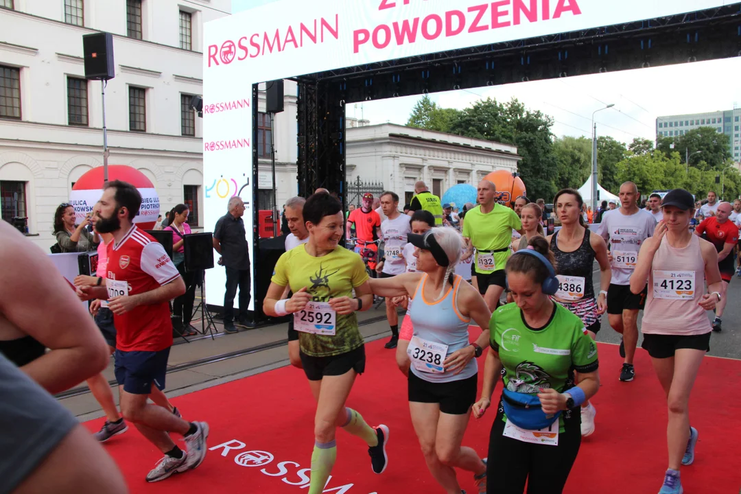 21. Bieg Ulicą Piotrkowską Rossmann Run w Łodzi