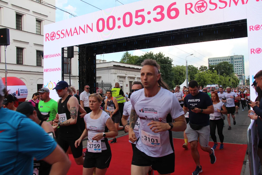 21. Bieg Ulicą Piotrkowską Rossmann Run w Łodzi