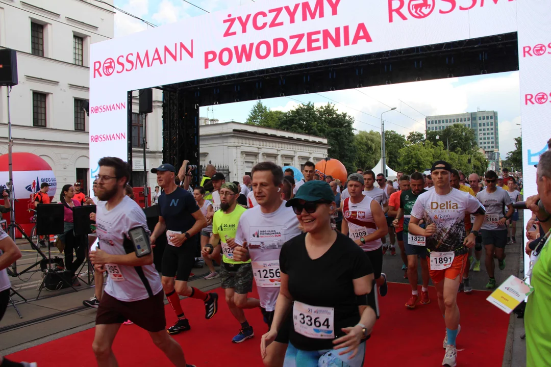 21. Bieg Ulicą Piotrkowską Rossmann Run w Łodzi