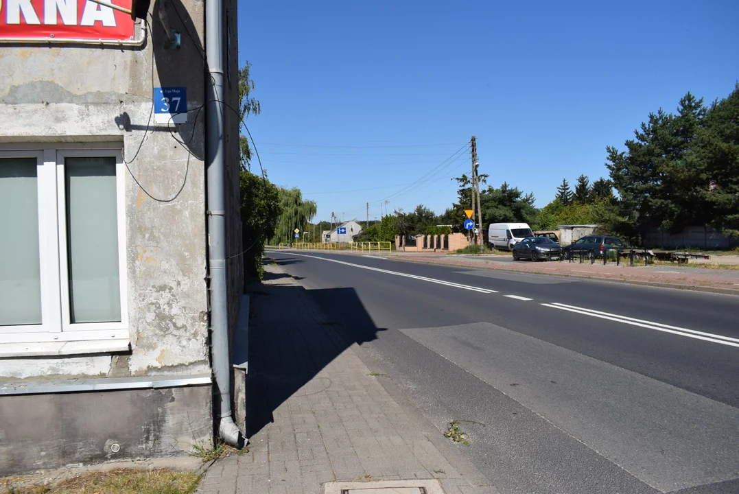 Niebezpieczne skrzyżowanie w Aleksandrowie Łódzkim