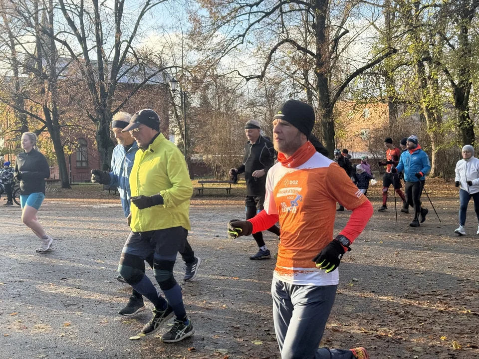 Parkrun w Parku Poniatowskiego w Łodzi — 590. edycja