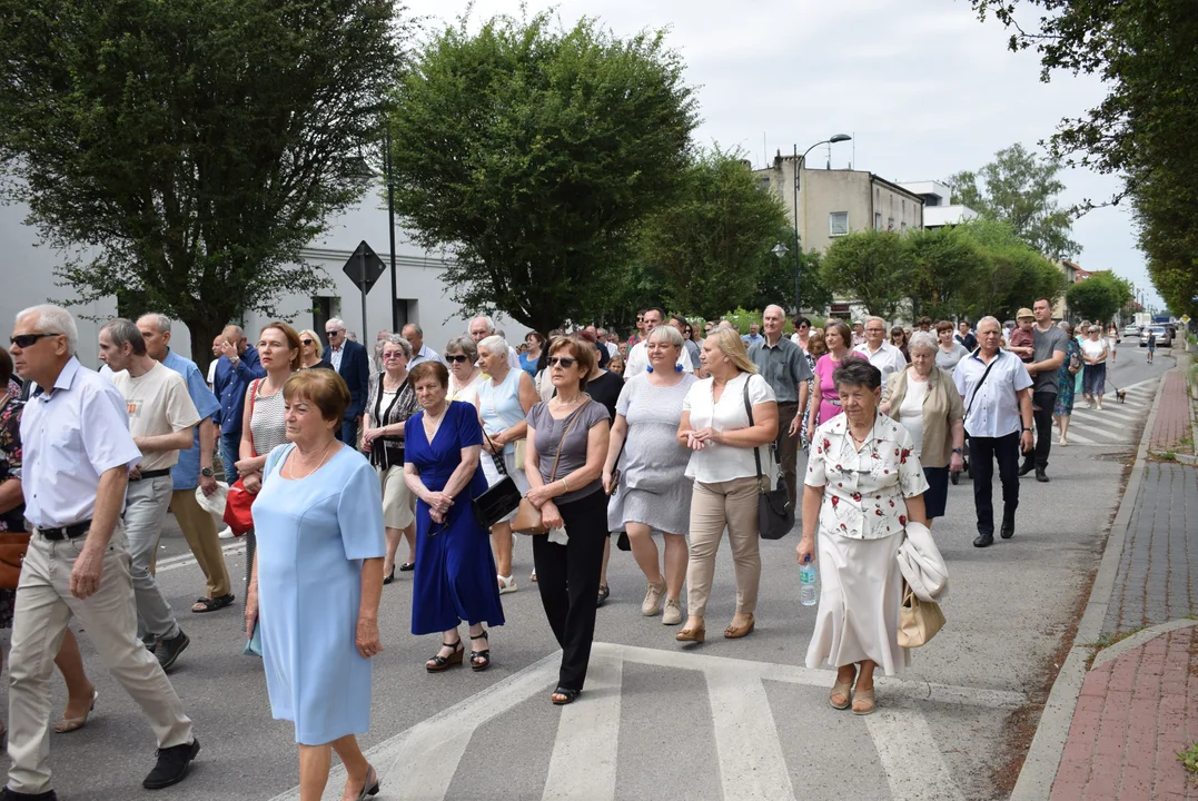 procesja Bożego Ciała w parafii Matki Bożej Dobrej Rady w Zgierzu