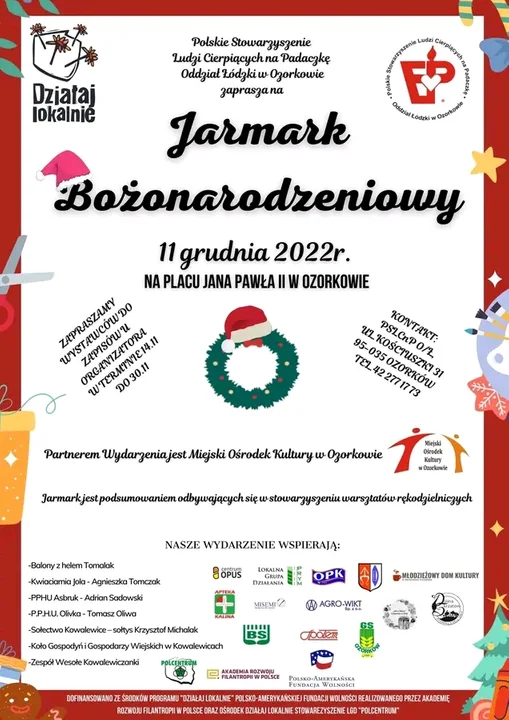 Jarmark Bożonarodzeniowy w Ozorkowie