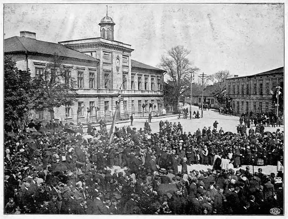 Stary Zgierz na fotografii