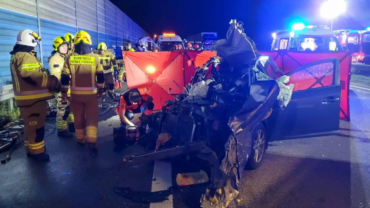 Tragiczny wypadek na autostradzie A2