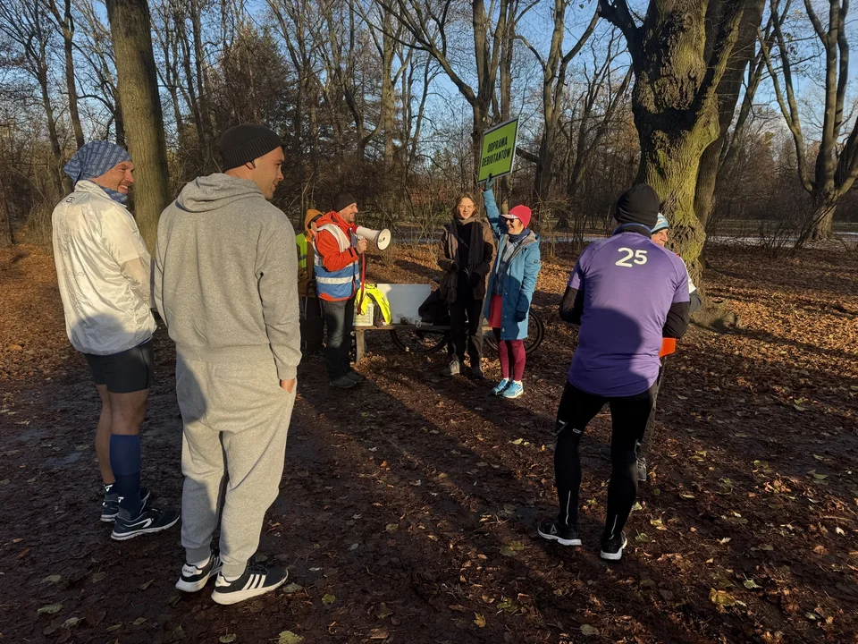 Parkrun w Parku Poniatowskiego w Łodzi — 590. edycja