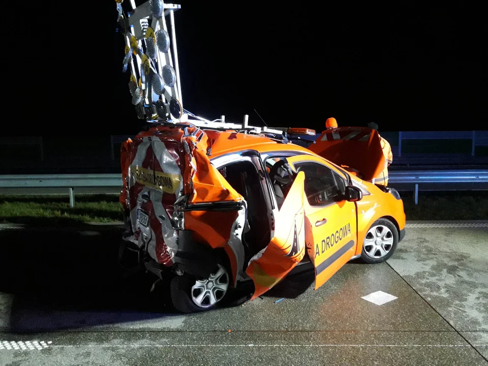 Wypadki na autostradach i drogach szybkiego ruchu w Łódzkim