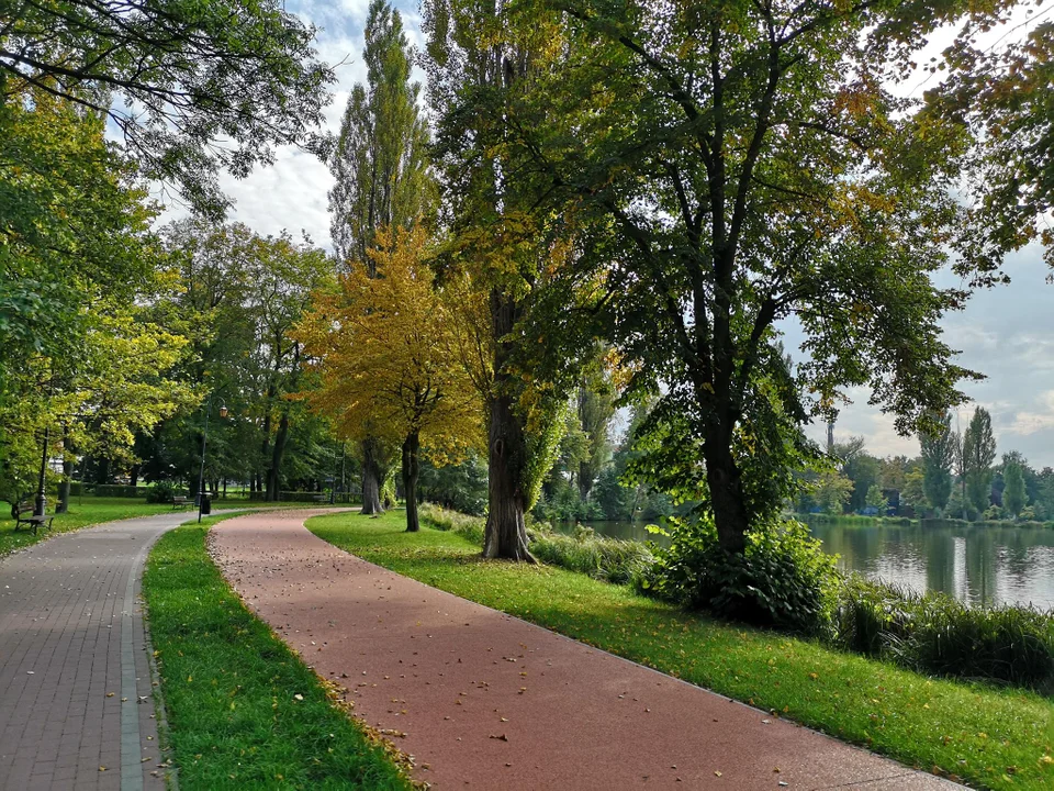 Pierwsze oznaki jesieni w zgierskim parku - zobacz zdjęcia!