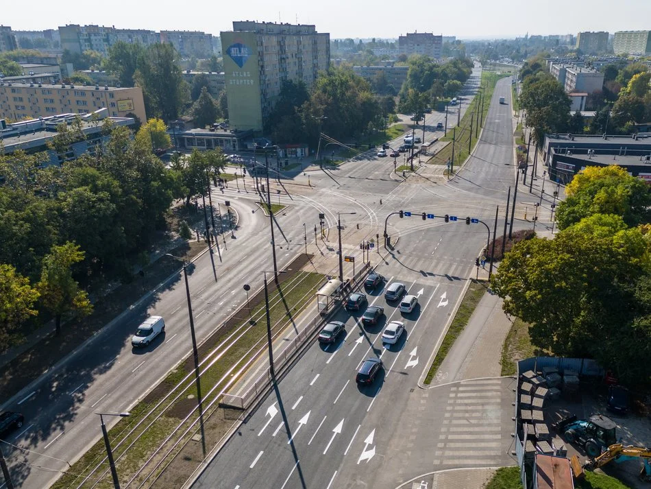 Koniec utrudnień na al. Śmigłego-Rydza od Przybyszewskiego do Dąbrowskiego