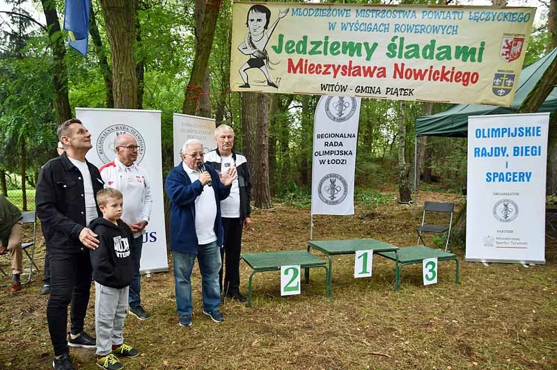 Młodzieżowe Mistrzostwa Powiatu Łęczyckiego w Wyścigach Rowerowych w Witowie