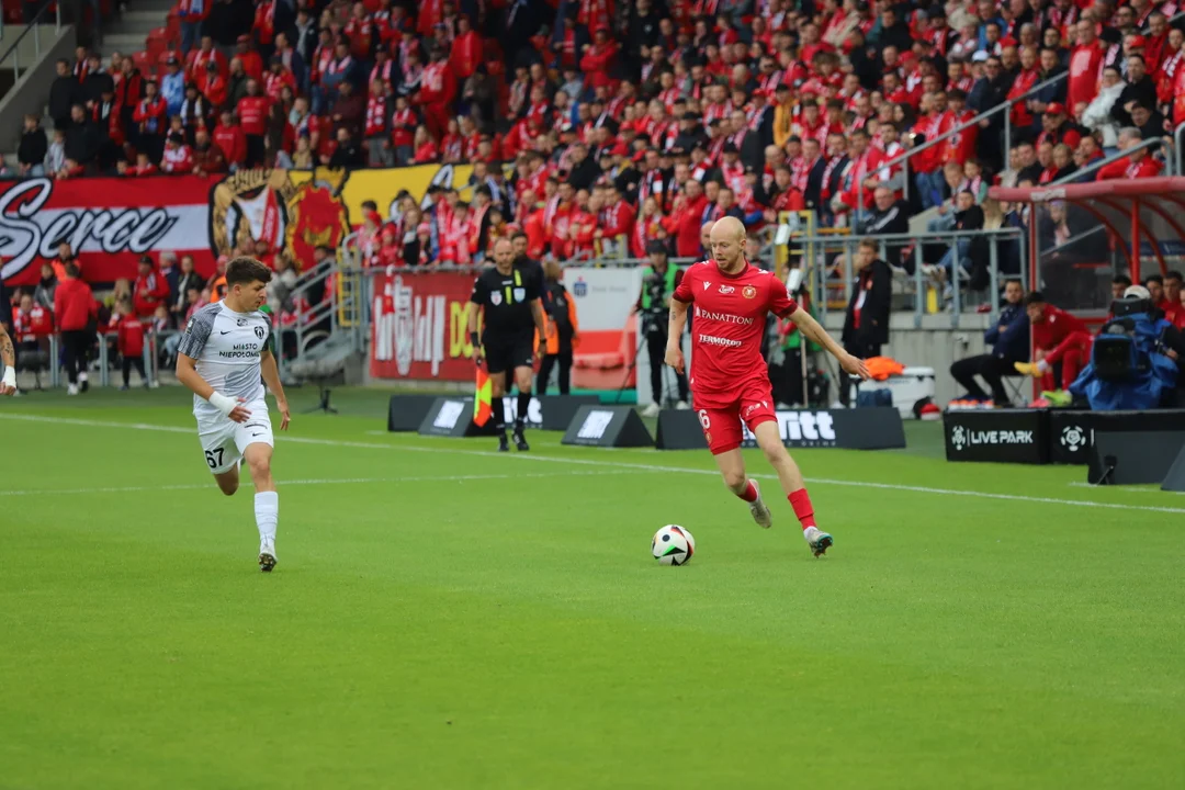 Widzew Łódź kontra Puszcza Niepołomice