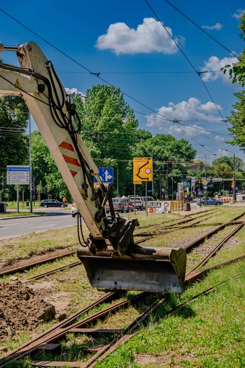 14 dni do powrotu tramwajów na trasę Łódź - Konstantynów