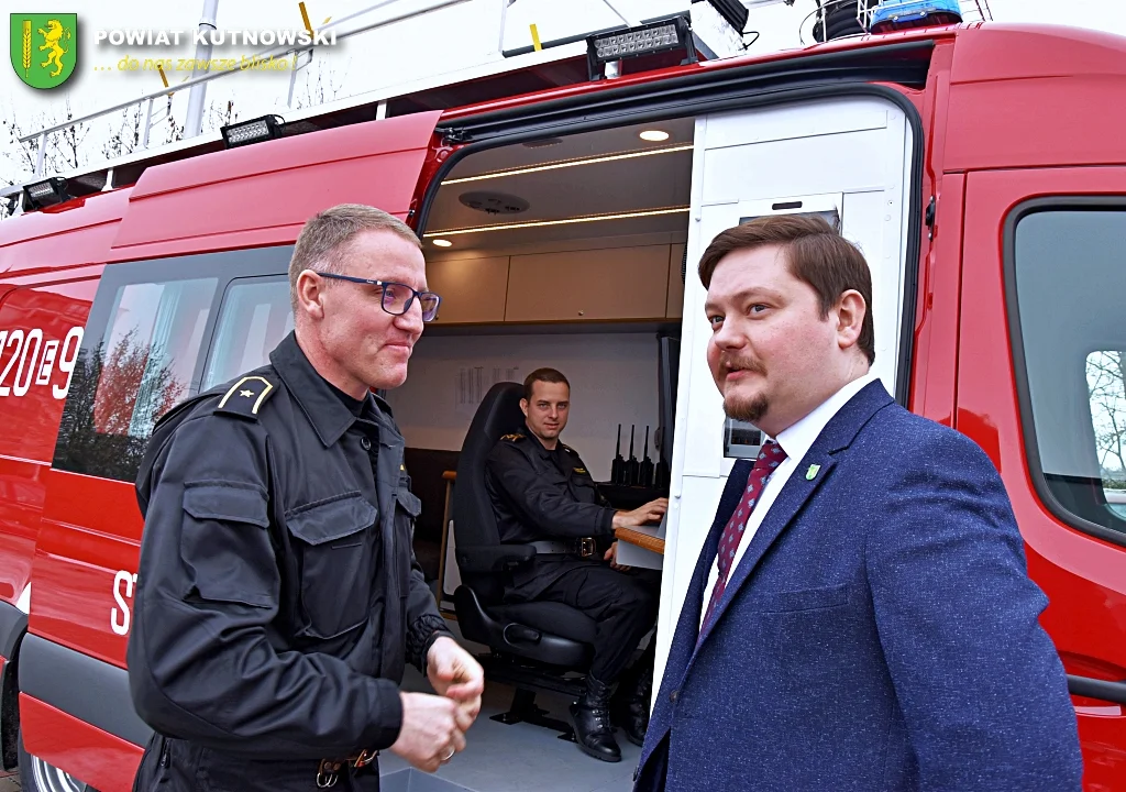 Starosta Daniel Kowalik wziął udział w naradzie rocznej KP PSP w Kutnie i OSP z powiatu kutnowskiego