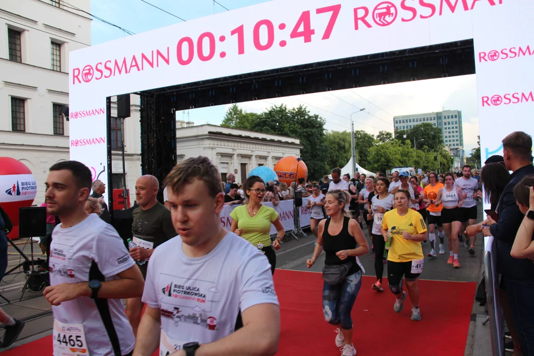 21. Bieg Ulicą Piotrkowską Rossmann Run w Łodzi