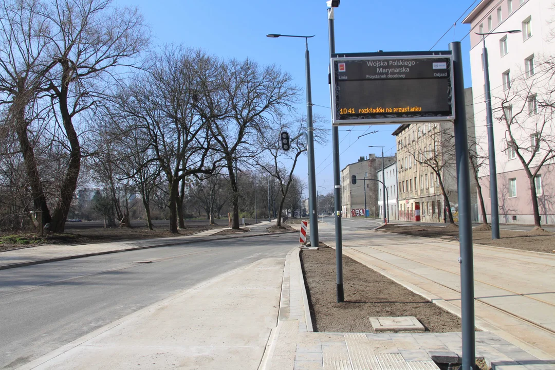 Tramwaje MPK Łódź wracają na Wojska Polskiego