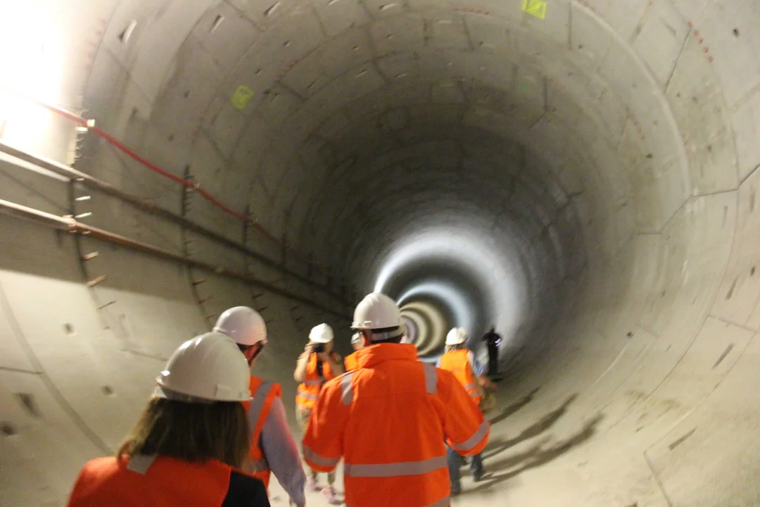 Trwa budowa tunelu kolejowego pod Łodzią - odcinek do przystanku Łódź Koziny