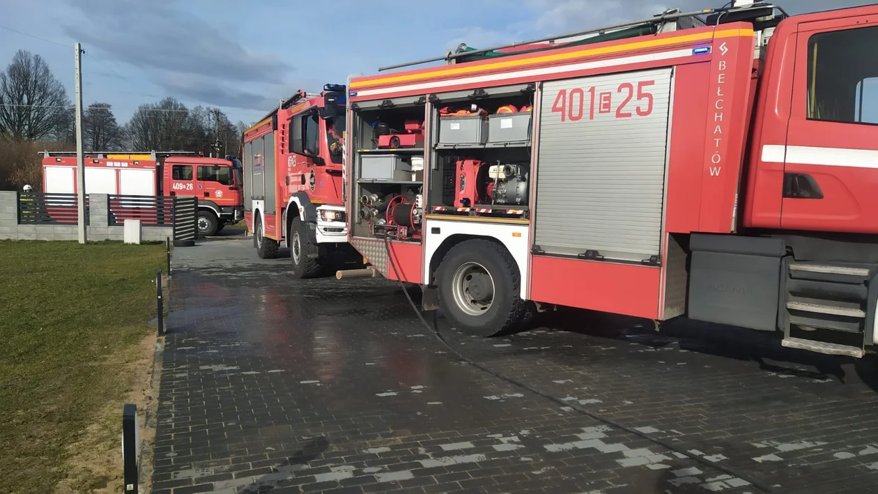 Finał poszukiwań mieszkańca gminy Bełchatów. Zaginął w trakcie pożaru [FOTO]