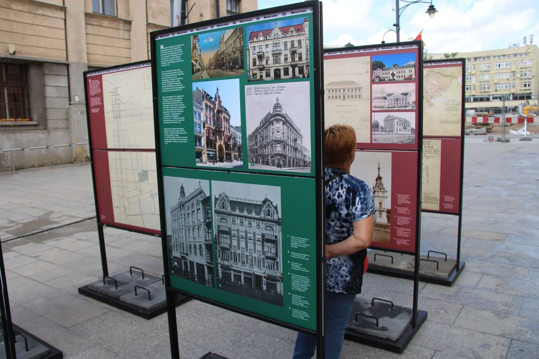 Niezwykłe wystawy o historii naszego miasta na ulicy Piotrkowskiej