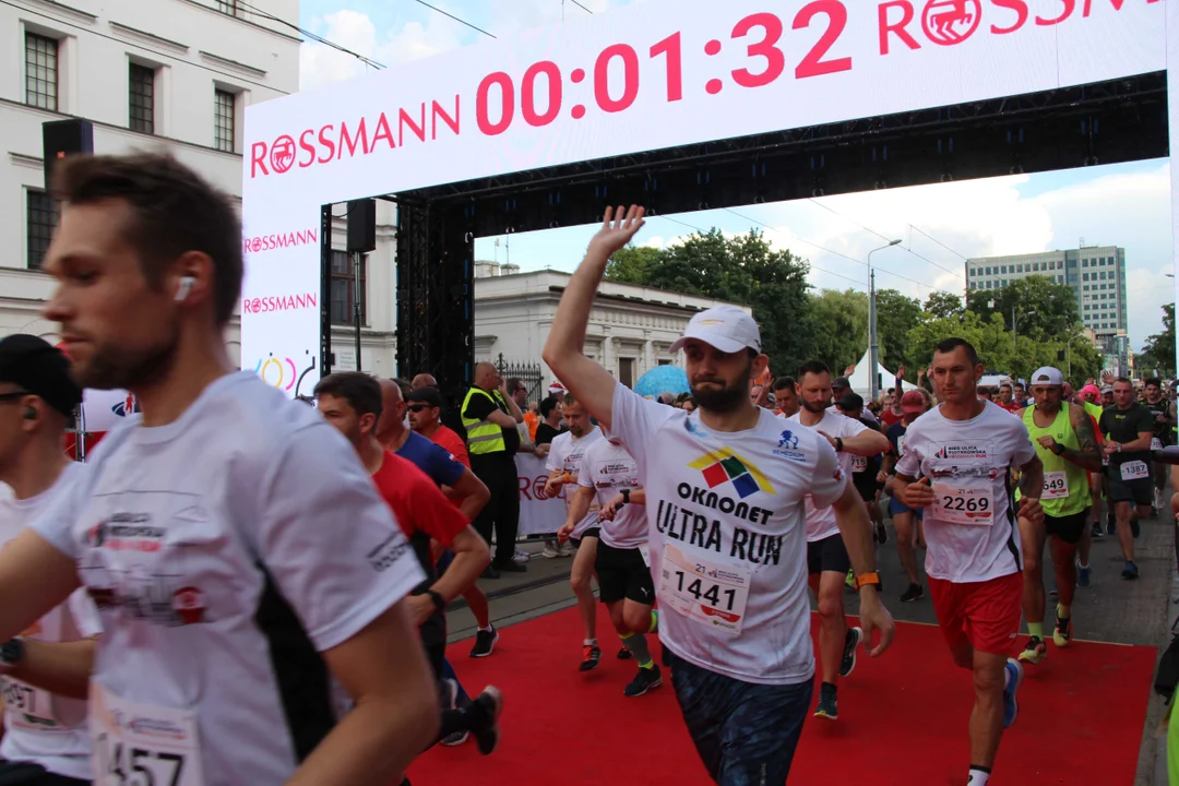 21. Bieg Ulicą Piotrkowską Rossmann Run w Łodzi