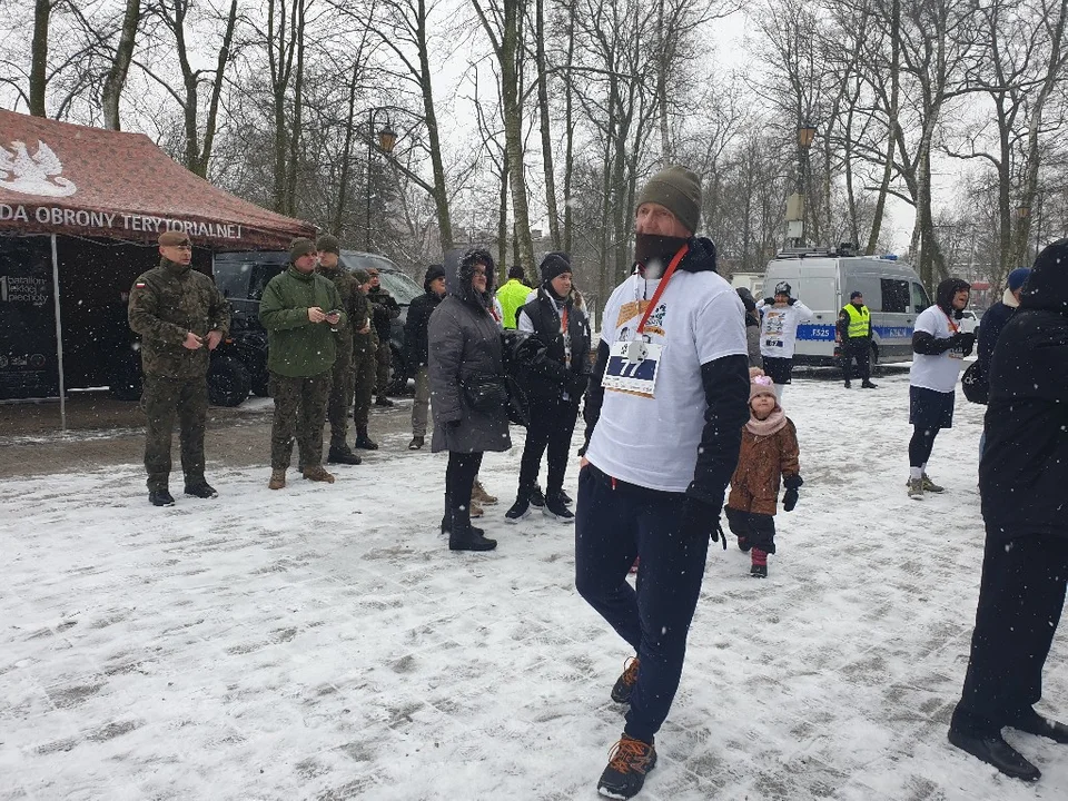 Bieg Tropem Wilczym w Zgierzu. Mimo kiepskiej pogody było naprawdę gorąco