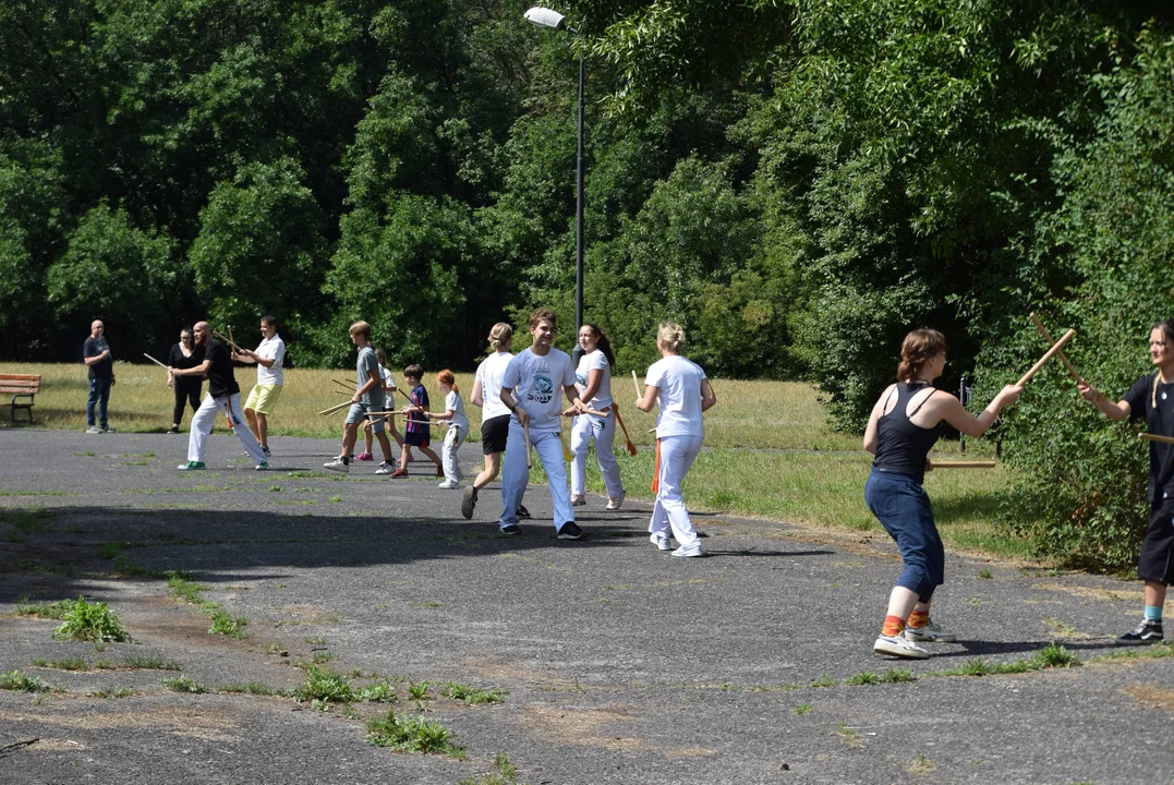 Capoeira w parku Baden-Powella