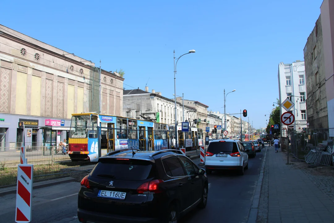 Utrudnienia po wykolejeniu tramwaju w Łodzi