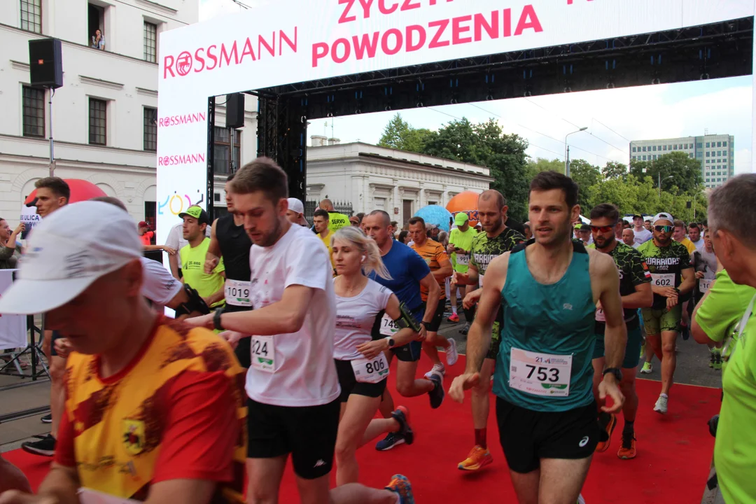 21. Bieg Ulicą Piotrkowską Rossmann Run w Łodzi