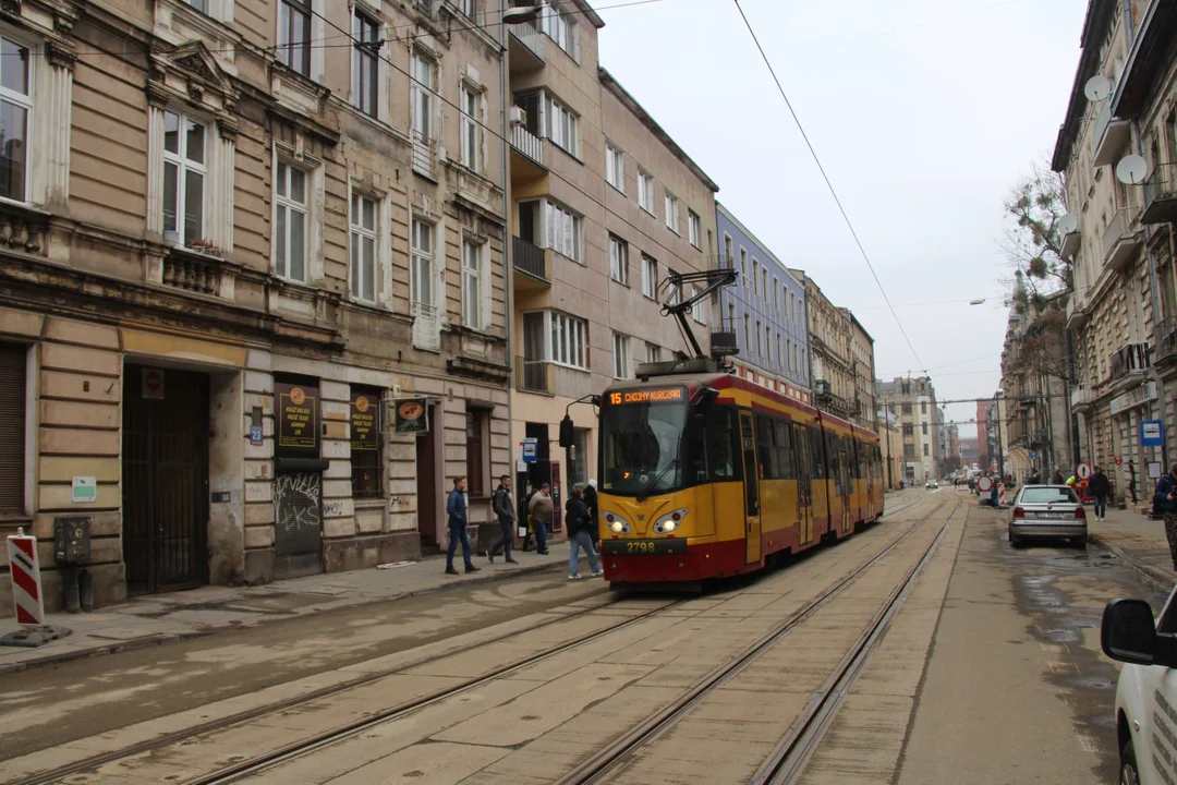 Tramwaje i autobusy MPK Łódź powróciły na Legionów