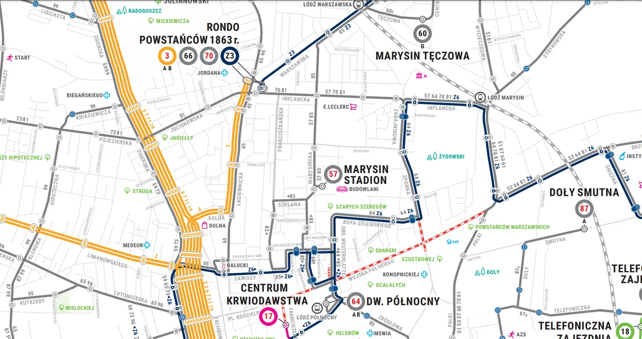 Zmiany w MPK Łódź od 1 kwietnia