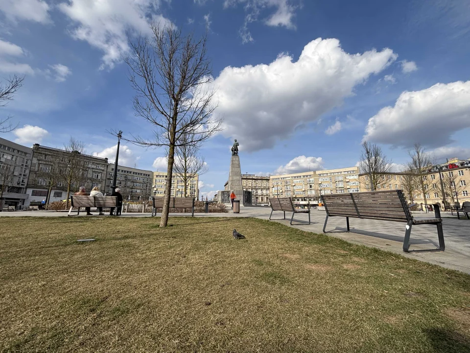 Tak zmienił się plac Wolności w Łodzi