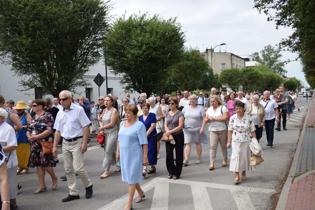 procesja Bożego Ciała w parafii Matki Bożej Dobrej Rady w Zgierzu