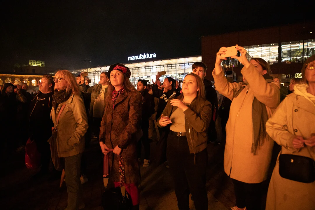 Finał FŁ4K na Rynku Włókniarek Łódzkich w Manufakturze