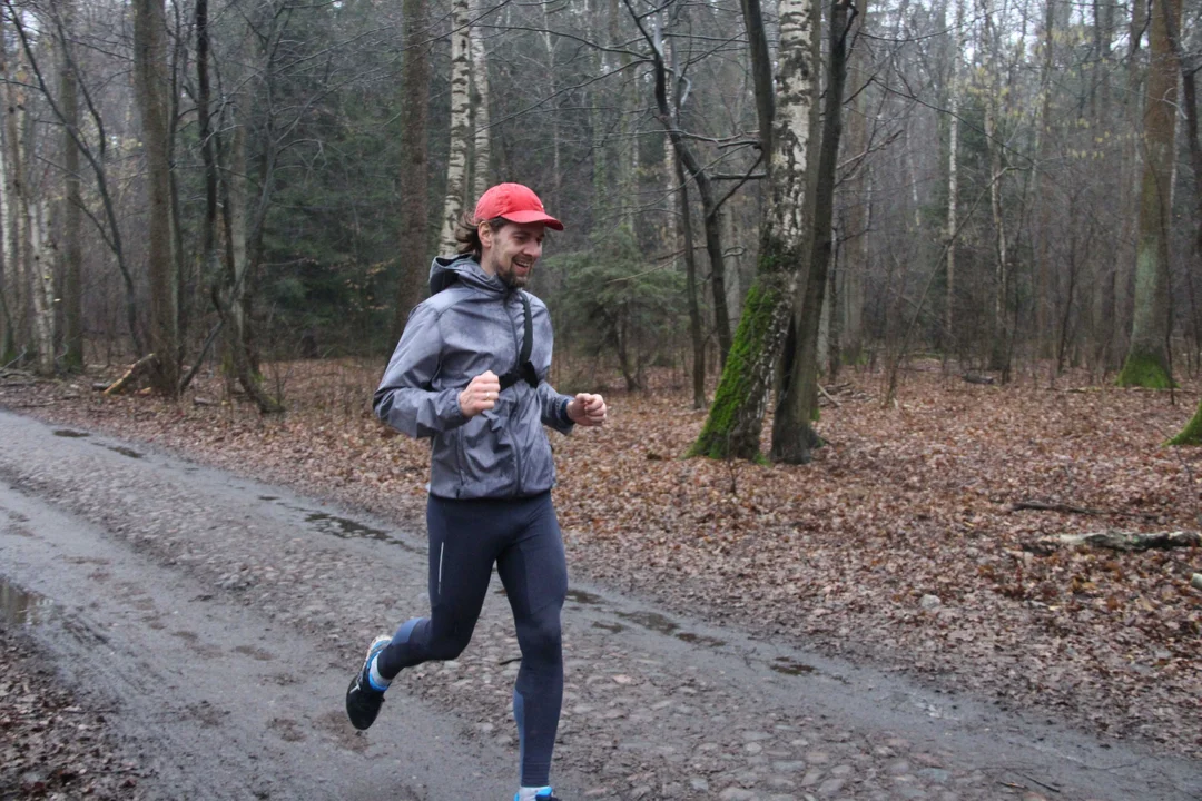 Walentynkowy parkrun w Lesie Łagiewnickim