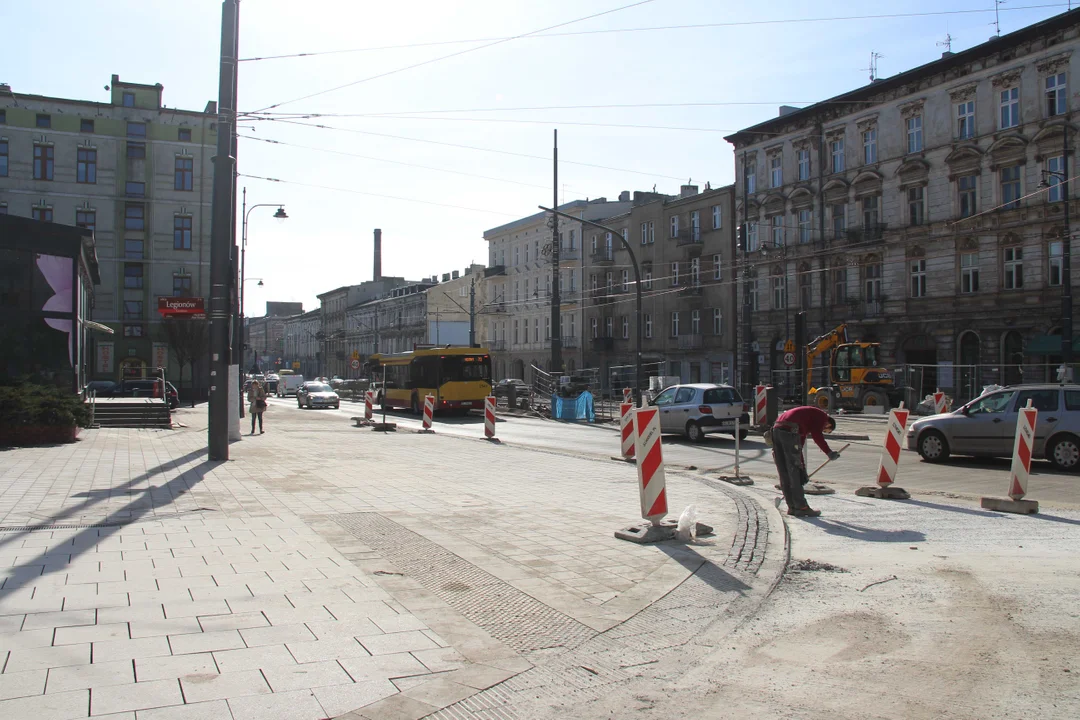 Tak wygląda plac Wolności w Łodzi na kilka dni przed oficjalnym otwarciem