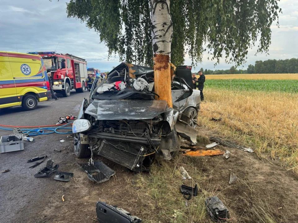 Śmiertelny wypadek pod Sieradzem