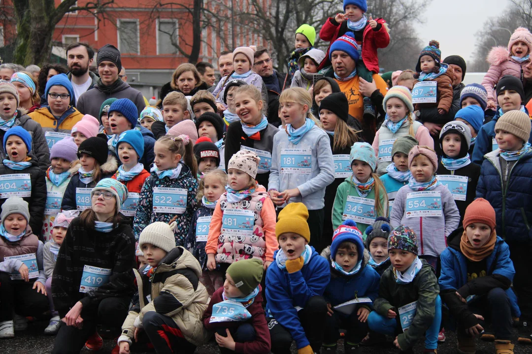 Pączek Run 2024 w parku Poniatowskiego w Łodzi