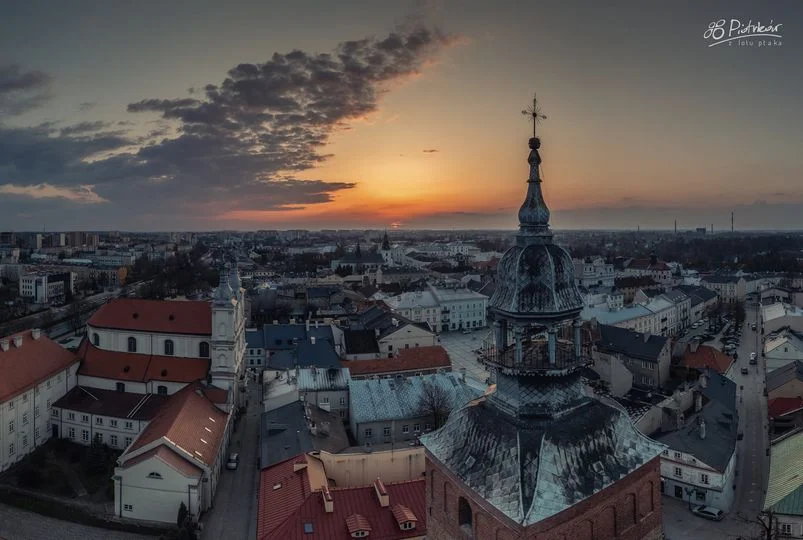 Zdjęcia Piotrkowa z lotu ptaka