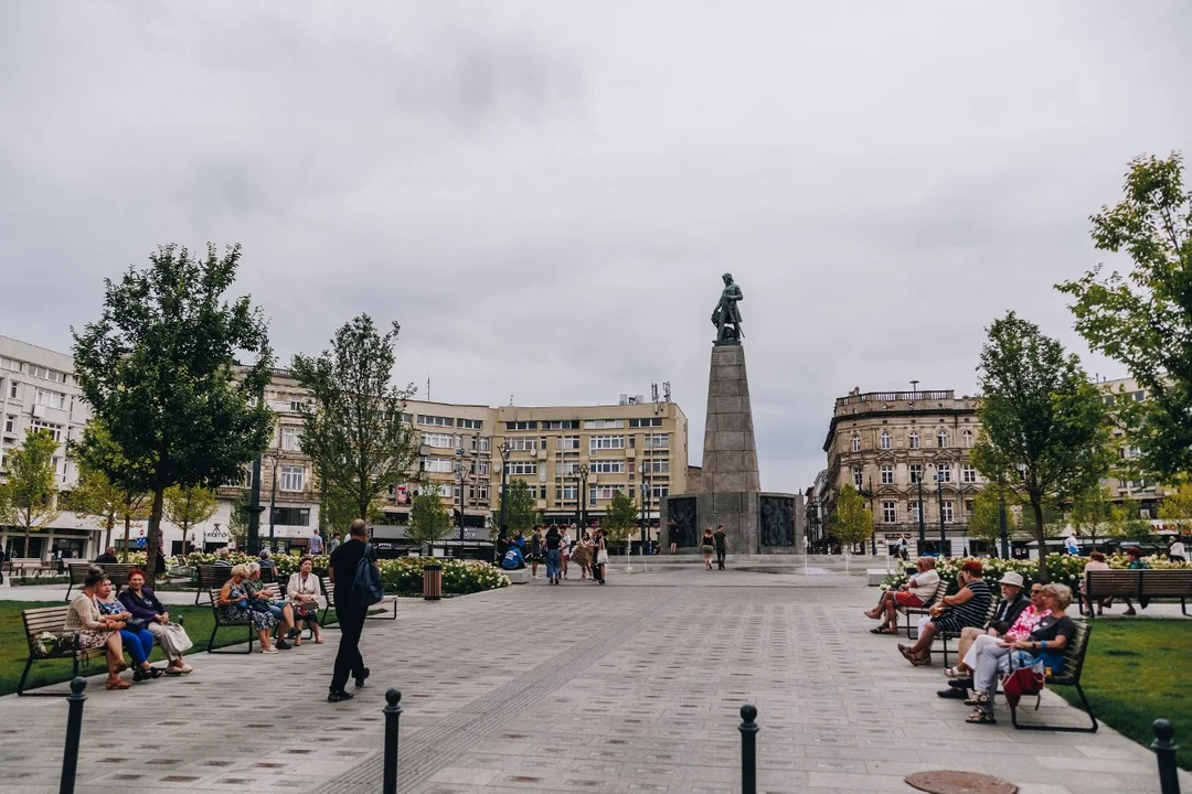 Plac Wolności w Łodzi z I miejscem w konkursie Towarzystwa Urbanistów Polskich