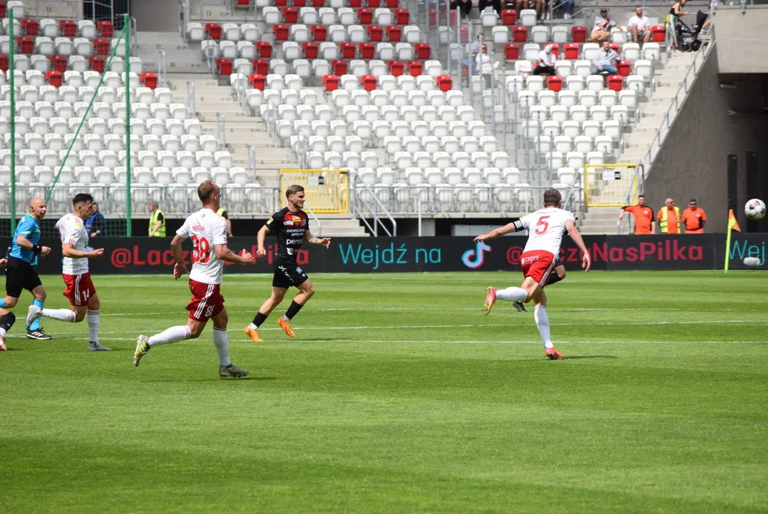 Piłkarskie starcie ŁKS Łódź z Resovią - Stadion Króla 21.05.2023